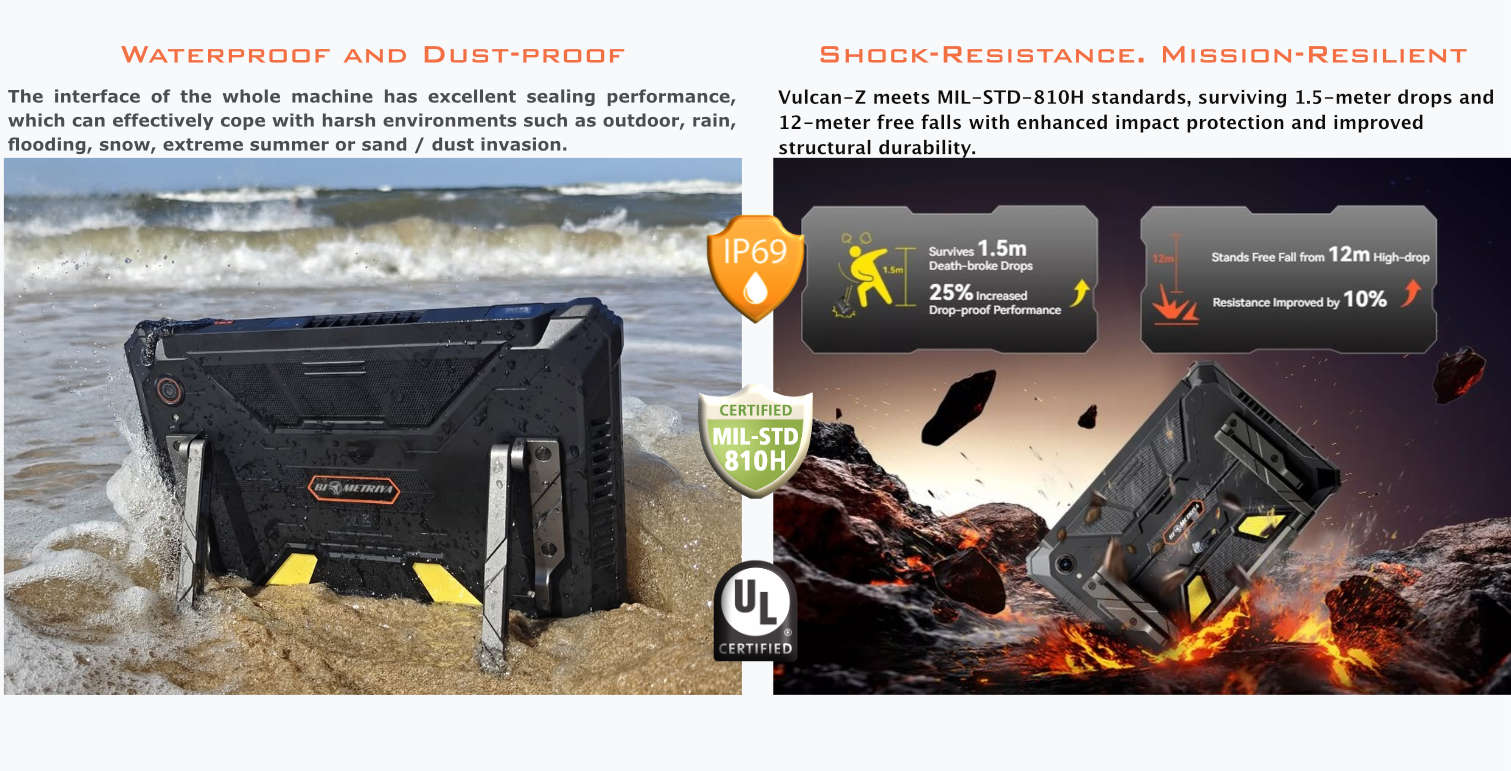 BIOMETRIYA VULCAN-Z rugged deployment