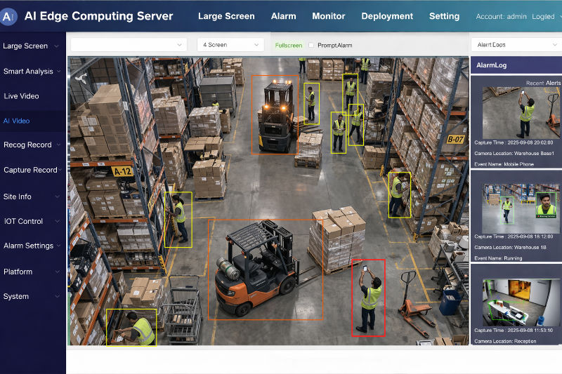 Biometriya AI Box warehouse analytics