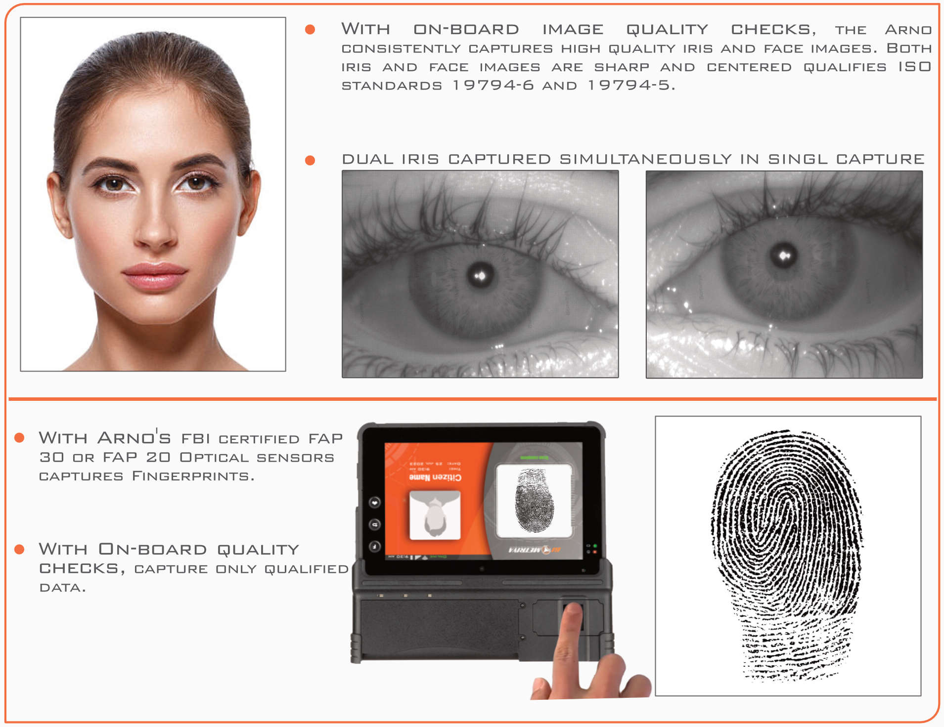 BIOMETRIYA Biometrics iris, face, fingerprint